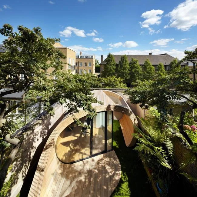 BIM Architecture | Beyond Nature, Flowing into the Courtyard: Shed+Office/Platform 5 Architects