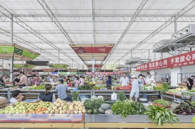 BIM Architecture | Successful Market Settlement Point/Luo Yujie Studio