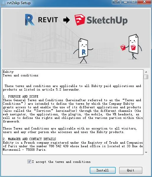 BIM plugin | rvt2skp (Revit2015~2019) Revit import SKP plugin download