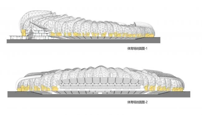 BIM Architecture | Datong Sports Center/Populus+CCDI