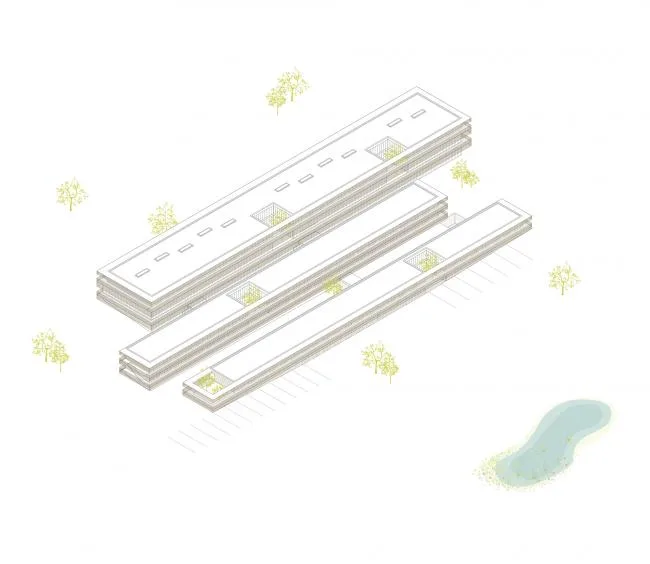 BIM Architecture | Scattered in the midst of hills and fields for recuperation/Dietger Wissounig Architekten