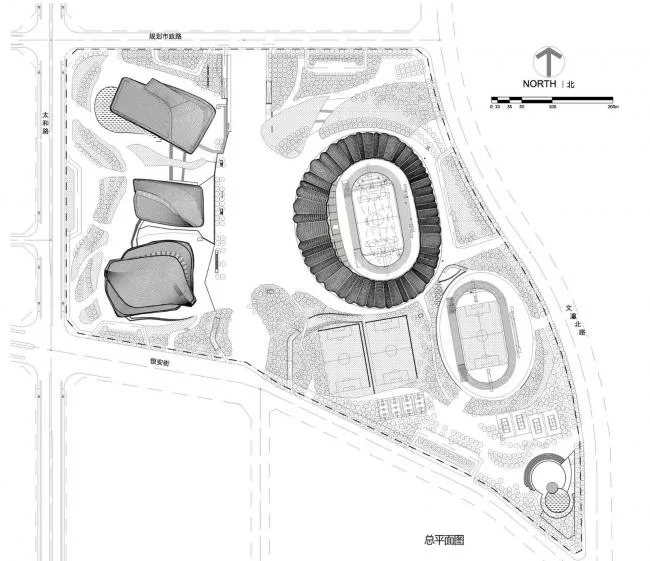 BIM Architecture | Datong Sports Center/Populus+CCDI