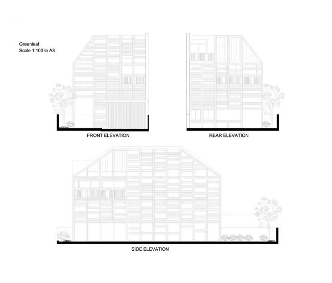 BIM Architecture | Concrete Sunroom, Showcasing the Beauty of Beam and Column Construction/HYLA Architects