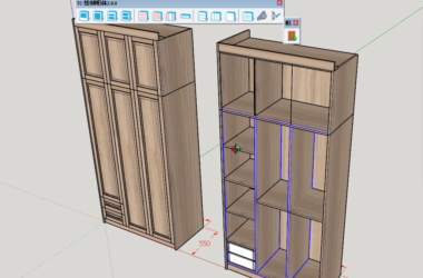 BIM Plugin | SketchUp Whole-House Customized Panel Furniture Tool – TC Cabinet Assistant 2.0 Download-BIM WORLD