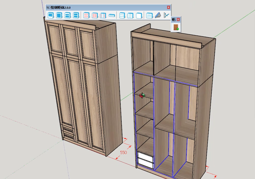 BIM Plugin | SketchUp Whole-House Customized Panel Furniture Tool – TC Cabinet Assistant 2.0 Download