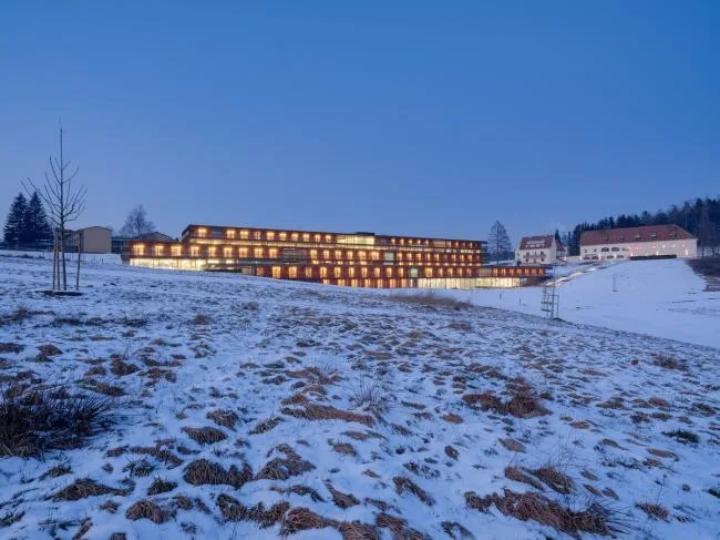 BIM Architecture | Scattered in the midst of hills and fields for recuperation/Dietger Wissounig Architekten