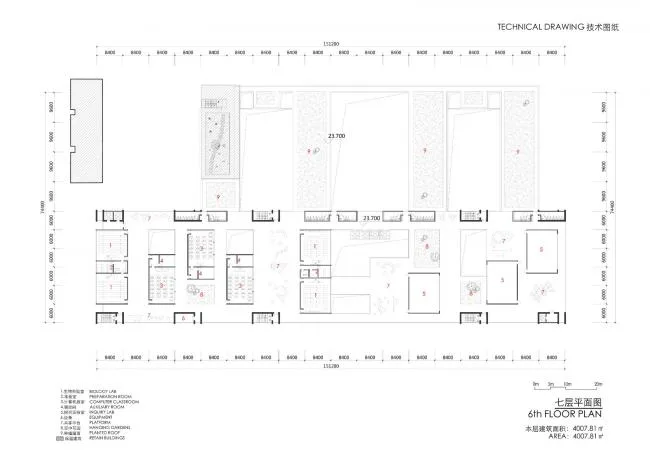BIM Architecture | Seventh Floor Plan