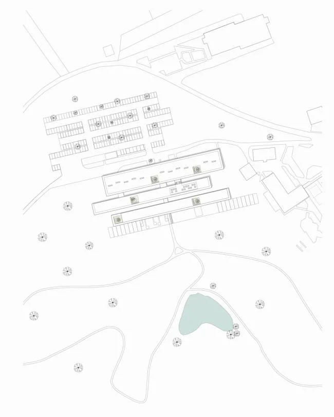 BIM Architecture | Scattered in the midst of hills and fields for recuperation/Dietger Wissounig Architekten