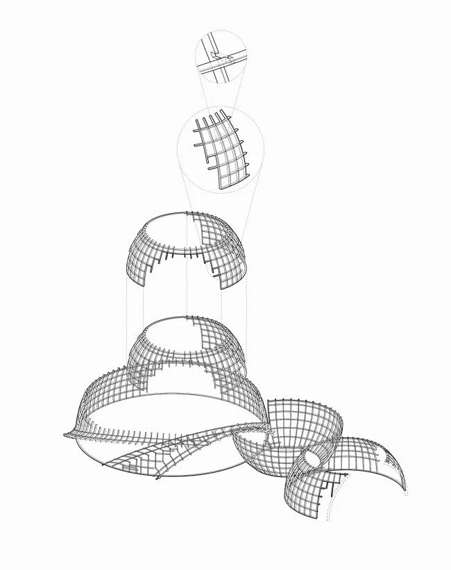 BIM Architecture | Childhood Play of Eternal Universe and Endless Mountains - Haipei Children's Creative Land/Spectral Space
