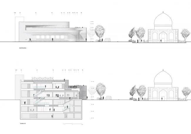 BIM Architecture | Preserving the Last Solemn of Civilization in Social Conflict: Cheshm-o-Cheragh Market/ABAR Office