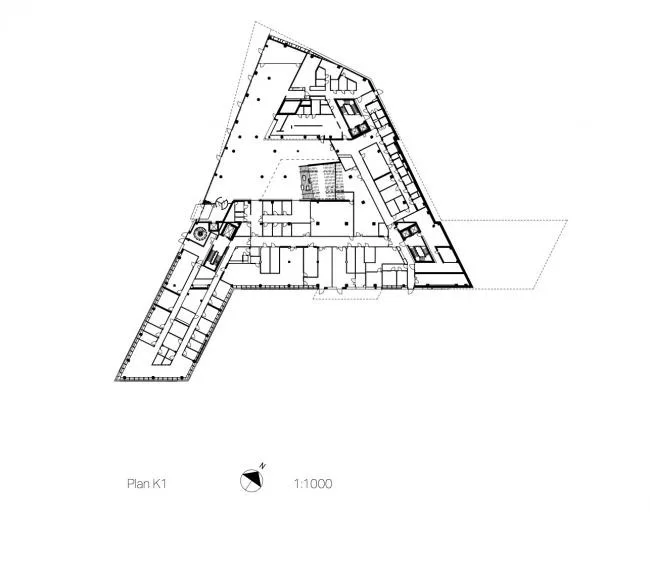 BIM Architecture | Uppsala Night School Administration Building/3XN