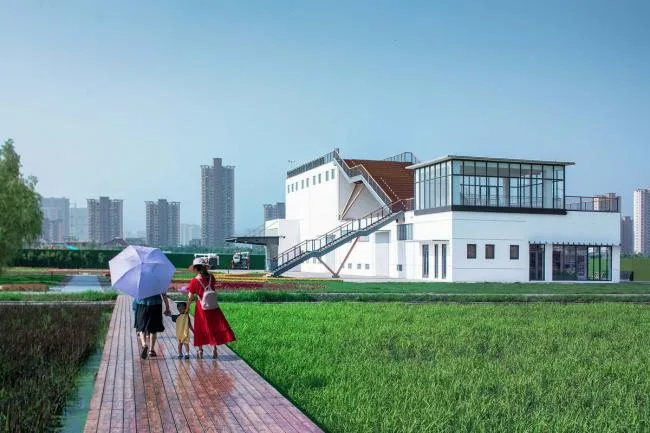 BIM Architecture | Reform of Jiading Chaoyang Village Rice Drying Factory/Fengmao Architecture