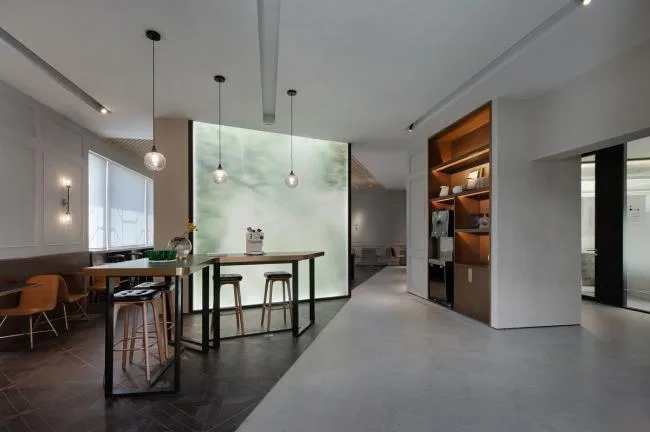BIM Architecture | Time Traveler - Office Space Related to Fanghua/Shenzhen Qianxun Soft Decoration Art Design Co., Ltd