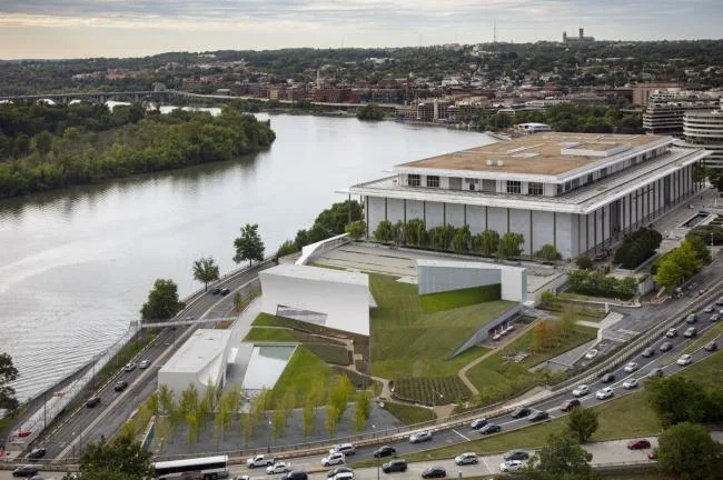 BIM Architecture | John F. Kennedy Performing Arts Center Expansion, Integrated with Landscape/Steven Hall Architects