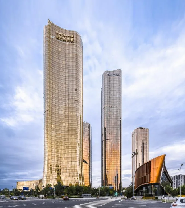 BIM Architecture | View Beijing's New Landmarks, Modern and Organic Urban Oasis/Andrew Bromberg at Aedas