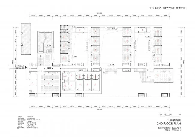BIM Architecture | Third Floor Plan