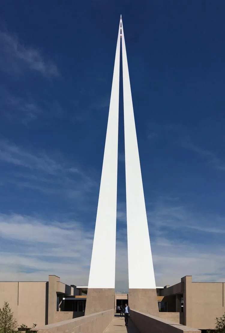 BIM Architecture | Like a white coffin, piercing the sky: Torino Outlets/Claudio Silvestrin Architects