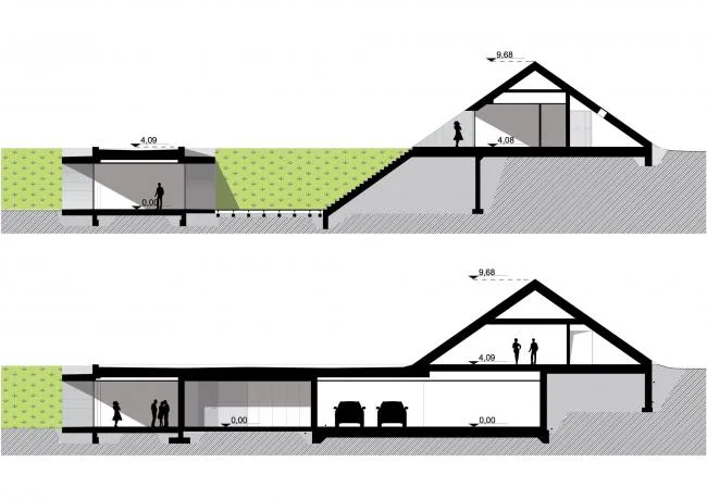 BIM Architecture | A Cool Hat Lost in the Wilderness: Green Line Cabin/Mobius Architects