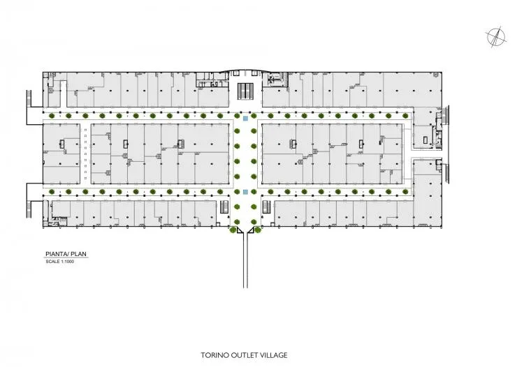 BIM Architecture | Like a white coffin, piercing the sky: Torino Outlets/Claudio Silvestrin Architects