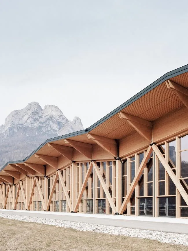 BIM Architecture | Endless twists and turns, hidden in the Alps Valley: In the middle of the Agodo Conference Exhibition/Studio Botter+Studio Bressan