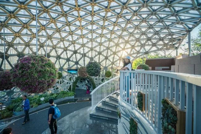 BIM Architecture | Design and Research Institute for Decoration of Shanghai Garden/Huajian Group Buildings at the 2019 Beijing International Horticultural Exposition