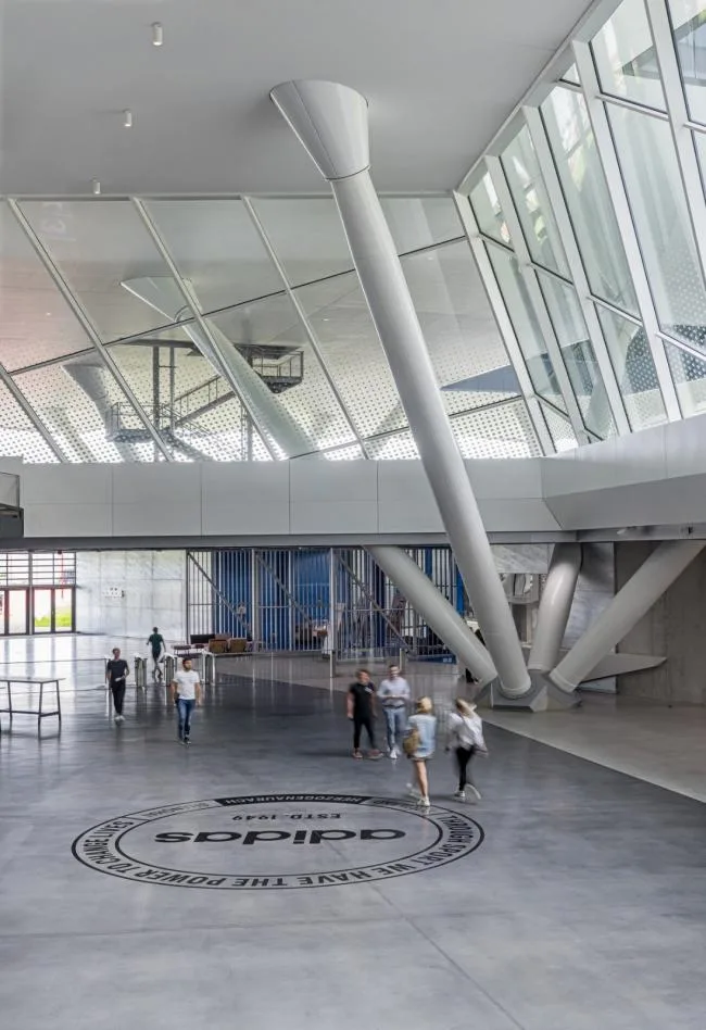 BIM Architecture | Vibrant and Radiant - Adidas Campus/Behnisch Architekten