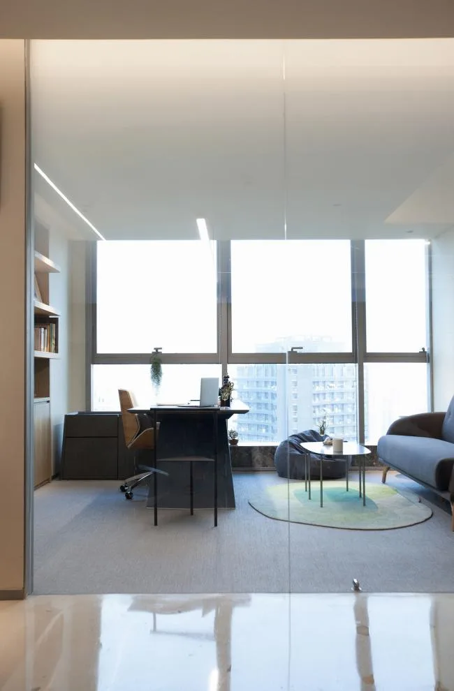 BIM Architecture | Office of a Bedside Space Design Firm, Quiet and Open Exchange Space/Bedside Space Design