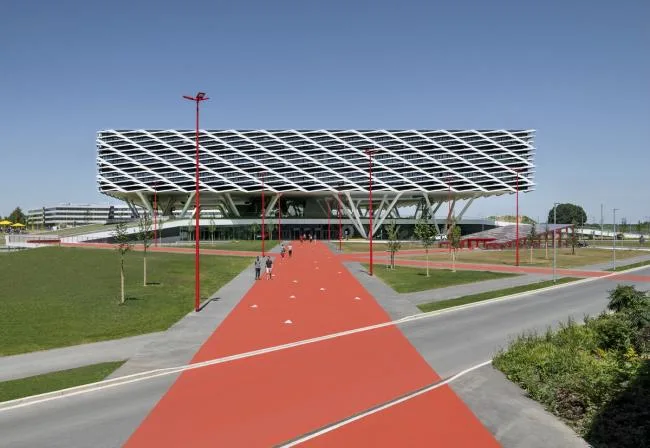 BIM Architecture | Vibrant and Radiant - Adidas Campus/Behnisch Architekten