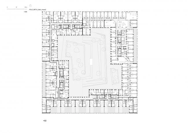 BIM Architecture | Cadis Apartments Standing in the Historic District/META Architects+POLO