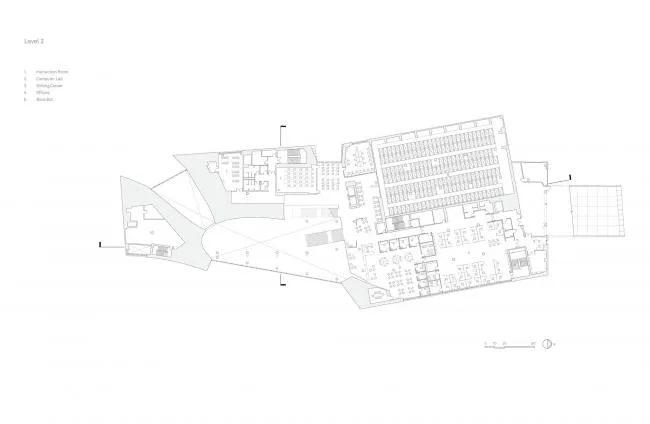 BIM Architecture | Temple Evening School Charles Library/Sn ø hetta