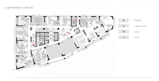 BIM Architecture | Time Traveler - Office Space Related to Fanghua/Shenzhen Qianxun Soft Decoration Art Design Co., Ltd