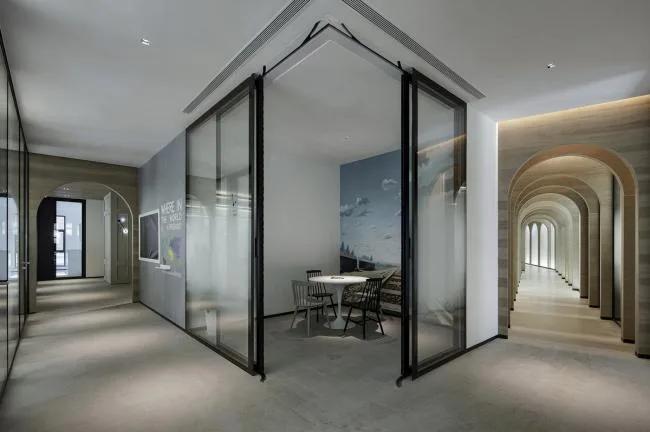 BIM Architecture | Time Traveler - Office Space Related to Fanghua/Shenzhen Qianxun Soft Decoration Art Design Co., Ltd