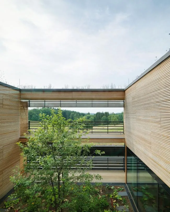 BIM Architecture | Scattered in the midst of hills and fields for recuperation/Dietger Wissounig Architekten