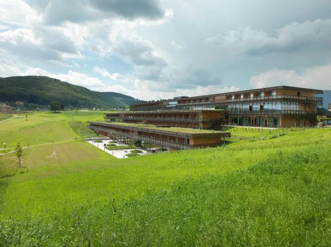 BIM Architecture | Scattered in the midst of hills and fields for recuperation/Dietger Wissounig Architekten