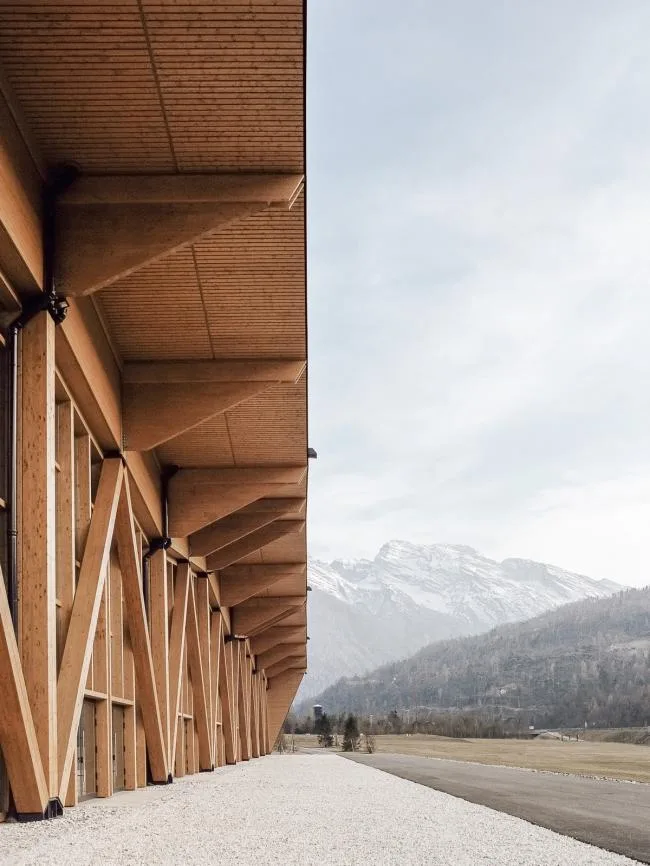 BIM Architecture | Endless twists and turns, hidden in the Alps Valley: In the middle of the Agodo Conference Exhibition/Studio Botter+Studio Bressan