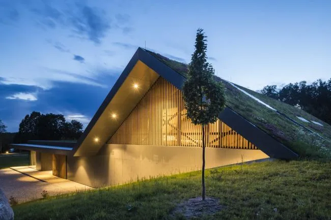 BIM Architecture | A Cool Hat Lost in the Wilderness: Green Line Cabin/Mobius Architects