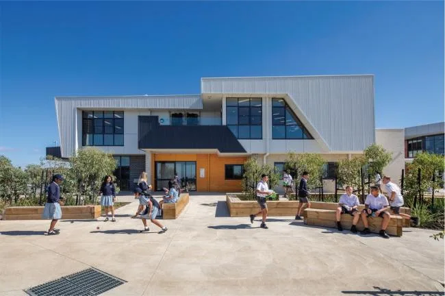 BIM Architecture | Edgar Scrick High School, Melbourne/Brand Architects