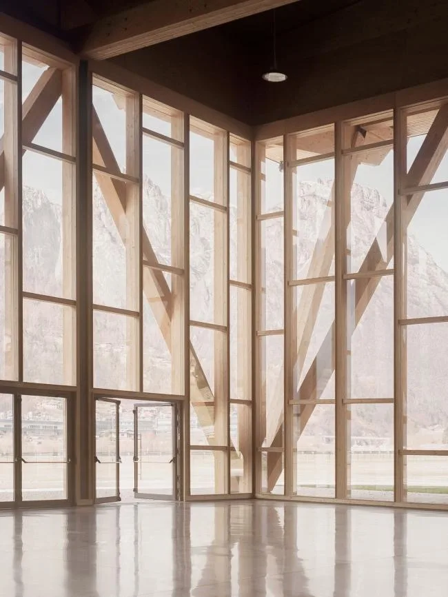 BIM Architecture | Endless twists and turns, hidden in the Alps Valley: In the middle of the Agodo Conference Exhibition/Studio Botter+Studio Bressan