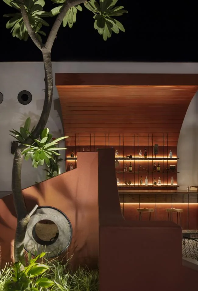 BIM Architecture | A Coffee Shop Searching for Village Memories, Protal 92, India