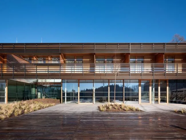 BIM Architecture | Scattered in the midst of hills and fields for recuperation/Dietger Wissounig Architekten