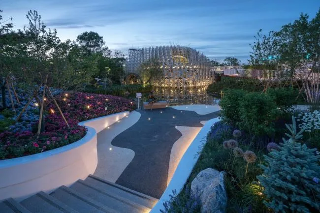 BIM Architecture | Design and Research Institute for Decoration of Shanghai Garden/Huajian Group Buildings at the 2019 Beijing International Horticultural Exposition
