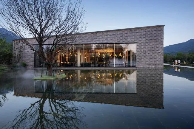 BIM Architecture | Jiuxiyue Lianhua Town - Zhengqing and Yashan Temple/Shanghai Riqing Architectural Design