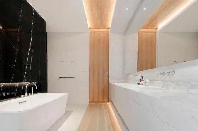 BIM Architecture | Lightweight Suspended Marble House/Openbox Architects