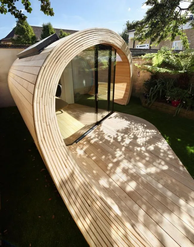 BIM Architecture | Beyond Nature, Flowing into the Courtyard: Shed+Office/Platform 5 Architects
