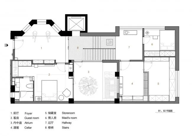 BIM Architecture | Pursuing a Quiet and Comfortable Environment in Cooking Fire: Symbiosis/Phoenix Space Planning Institution of Ancient and Modern Times