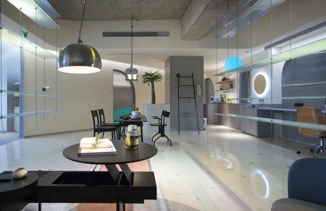 BIM Architecture | Office of a Bedside Space Design Firm, Quiet and Open Exchange Space/Bedside Space Design