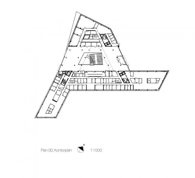 BIM Architecture | Uppsala Night School Administration Building/3XN