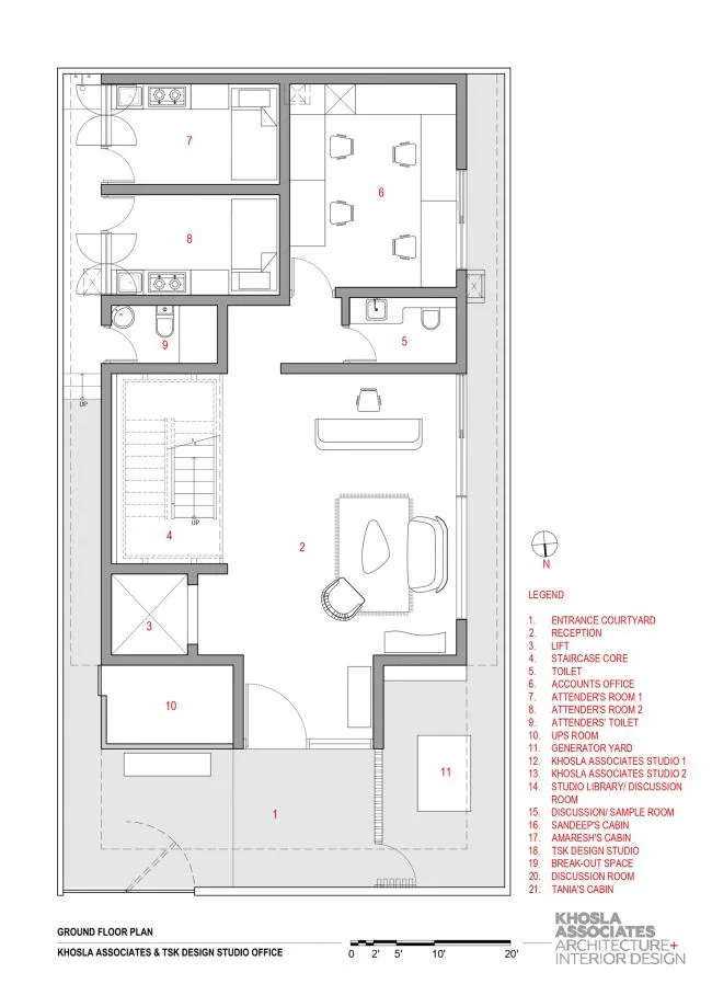 BIM Architecture | Design Studio Full of Clear and Artistic Fragrance/Khosra Architecture Studio