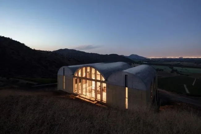 BIM Architecture | A Mountain Flower Blooming in a Vineyard: OFMA Office Building, Chile/MAPAA