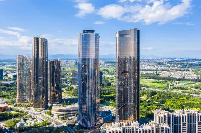 BIM Architecture | View Beijing's New Landmarks, Modern and Organic Urban Oasis/Andrew Bromberg at Aedas